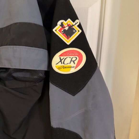 Moose Racing Utility Jacket Anorak Gorpcore Tech Black Gray Dirt Birt/Snowmobile - Picture 5 of 14